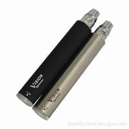 Variable Voltage Vision Spinner 650mAh Twist E-cigarette Batteries with Beautiful Design